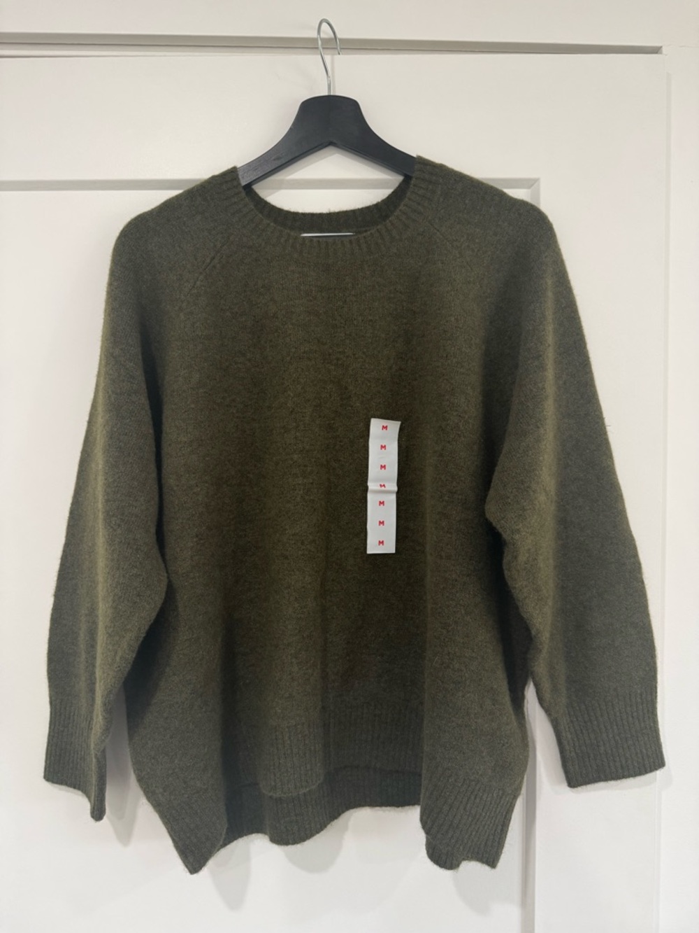 Old Navy Olive Knit Crewneck Sweater